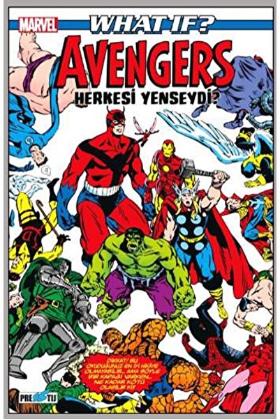 Presstij Kitap What If? Avengers Herkesi Yenseydi? / Steven Grant / Presstij ...
