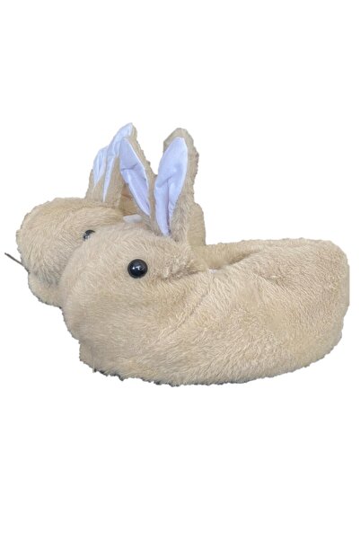 VASKONİ Χειμερινές άνετες βελούδινες παντόφλες σπιτιού με φιγούρα κουνελιού Panduf Unisex