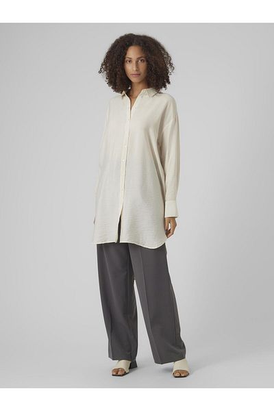 Vero Moda Hemd VMANGIE L/S DÜZ UZUN GÖMLEK WVN EXP