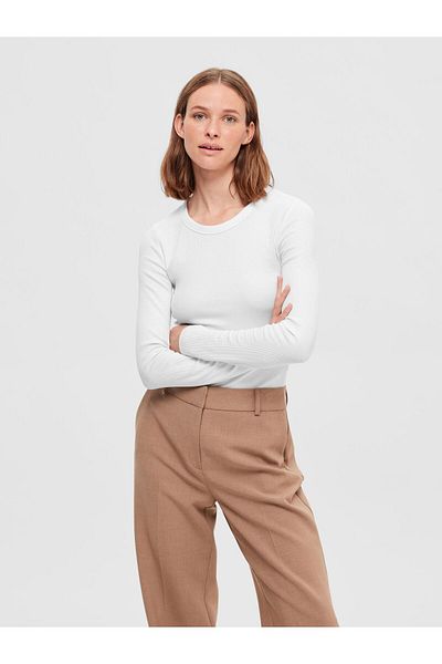 Selected Femme Langärmeliges T-Shirt
