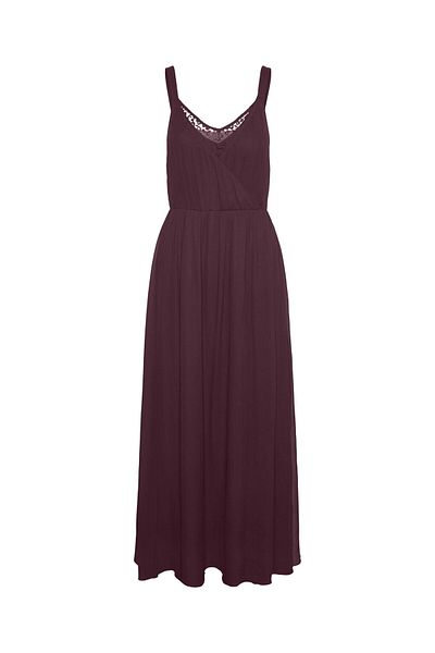 Vero Moda Kleid VMOLIVIA S/L V YAKA MAXİ ELBİSE WVN