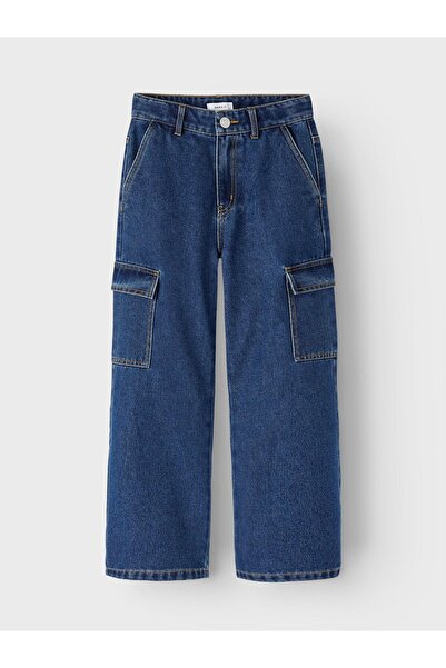 Name it Cargohose Wide Fit Denim