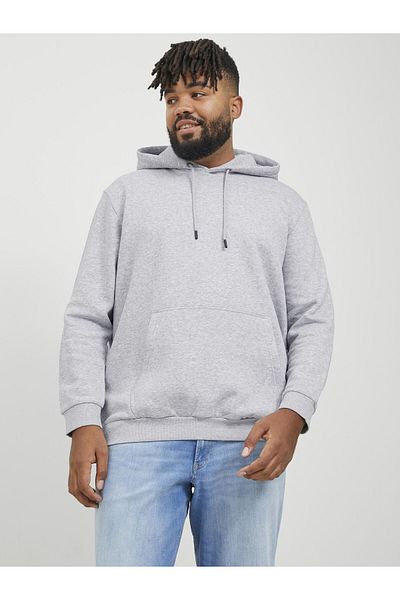 Jack & Jones Plus Kapuzenpullover Plus Einfarbig Kapuzenpullover
