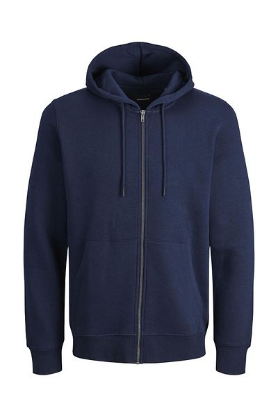 Jack & Jones Plus Kapuzenpullover mit Reißverschluss in Übergröße