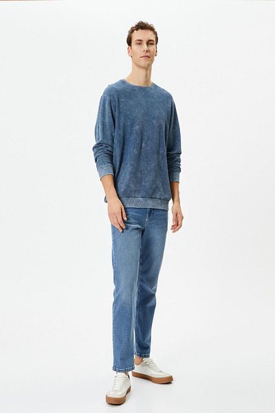 Koton Men's Dark Indigo Jeans
