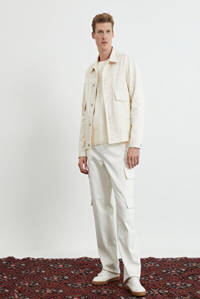 Koton Erkek Beyaz Jeans