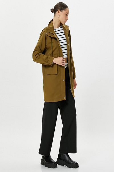 Koton Women's Khaki Parka