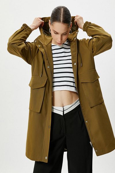 Koton Women's Khaki Parka
