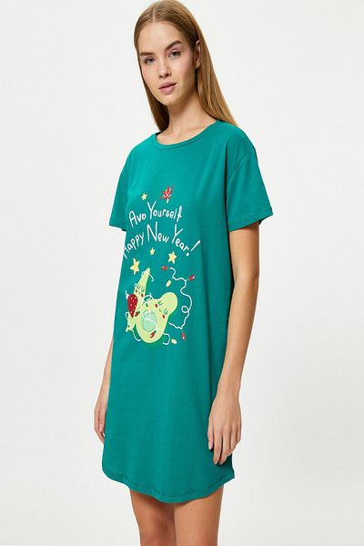 Koton Rochie de seară verde de damă 