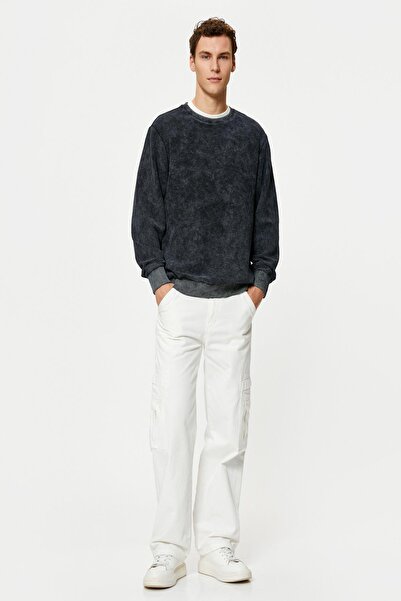 Koton Men's Black Sweatshirt