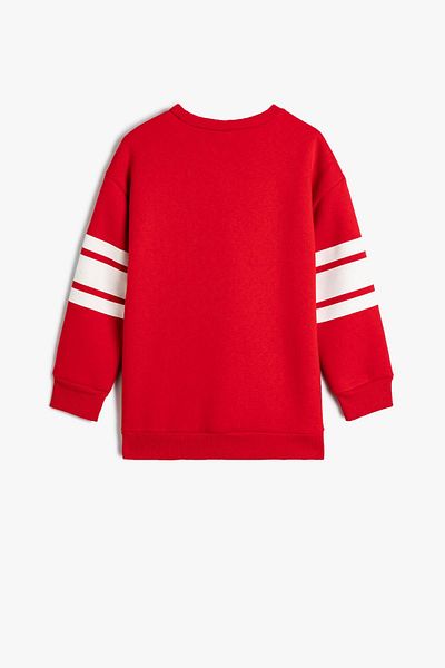 Koton Boy's Red Sweatshirt