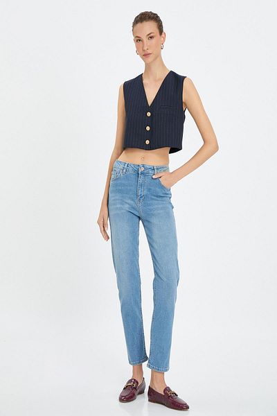 Koton Women's Light Indigo Jeans