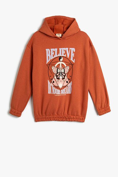 Koton Girl's Tile Sweatshirt