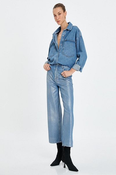Koton Women's Light Indigo Jeans