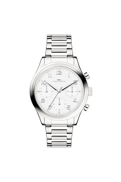 Fynch-Hatton Uhren Damenuhr Silver