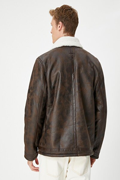 Koton Men's Brown Jacket