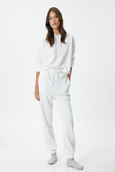 Koton Weiße Pyjamahose für Damen