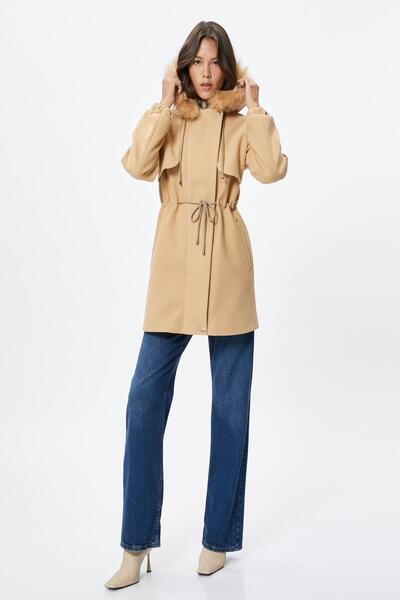 Koton Dámský béžový kabát