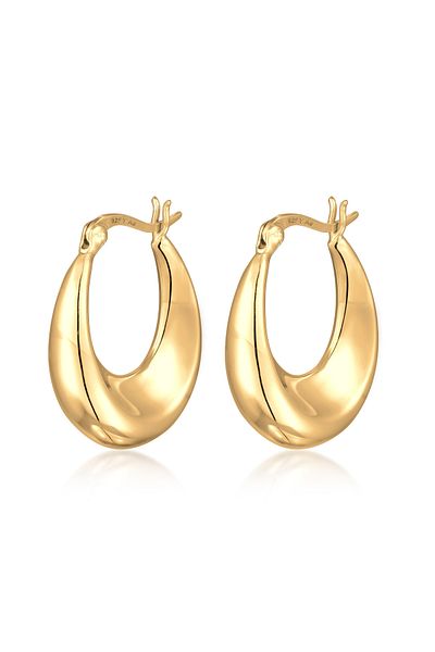 ELLI Ohrringe Creolen Elegant Klassik 925 Silber