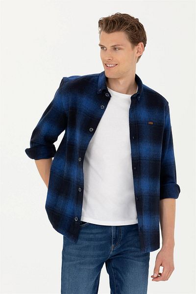 U.S. Polo Assn. Мъжка тъкана риза US POLO ASSN 1686225