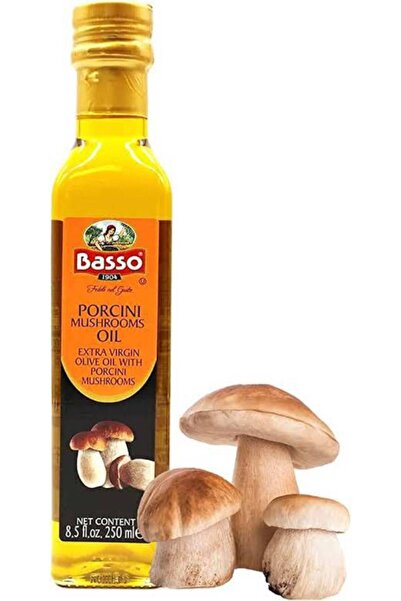 Basso Porçini Mantarlı Zeytinyağı 250 ml
