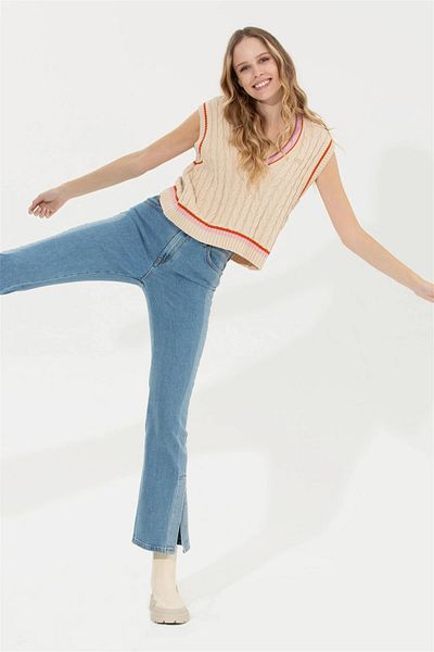 U.S. Polo Assn. Women Sweater Vests Styles Prices Trendyol