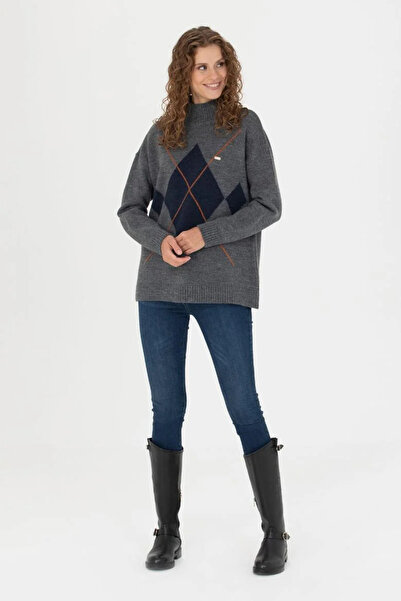U.S. POLO ASSN. Blue Cotton Turtleneck main image 0