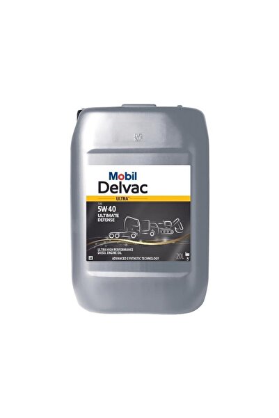 Mobil DELVAC Ultra 5W-40 Ultimate Defense Dizel Motor Yağı 20 Lt
