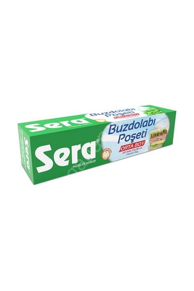 SERA 2-Piece Greenhouse Refrigerator Bags 20-Piece Medium