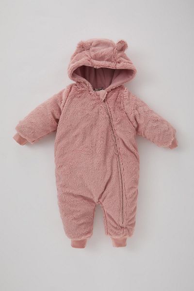 DeFacto Baby-Overall aus Kunstpelz für Neugeborene