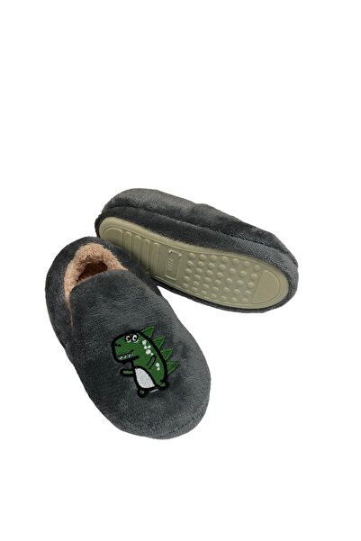 Esco Sesa Dino Serisi-Erkek Çocuk Panduf- Ev Ayakkabısı- Kaydırmaz Taban