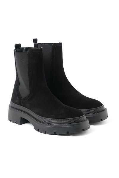John May Γυναικείες Μπότες Rd-4875 John May Suede Black