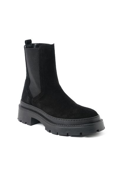 John May Γυναικείες Μπότες Rd-4875 John May Suede Black
