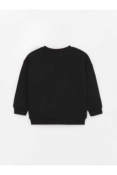 LC Waikiki Pánská mikina s potiskem Crew Neck Mickey Mouse