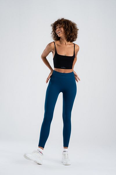 GYMXPRO Jambiere sport cu nervuri, super flexibile, cu întărire