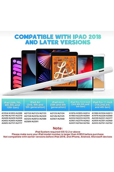 m.tk moveteck متوافق مع iPad Mini 5 6 8.3 بوصة قلم رفض اليد وحساسية الميل