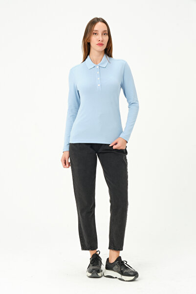 MSW Women's Regular Fit Long Sleeve Polo