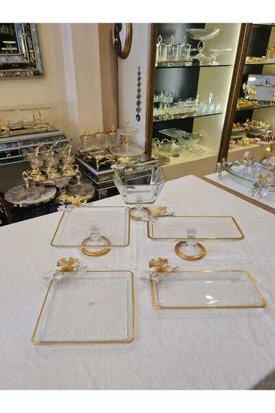 BULUTHOMEAKSESUAR KELEBEK 5 PARÇA SUNUM SETİ