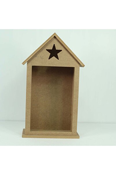 RENGARENK Paintable Wooden MDF Keychain Object