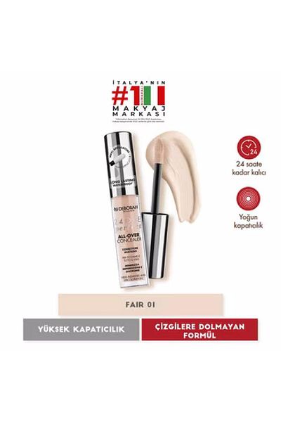 Deborah 24Ore All Over Concealer Waterproof 01 Fair