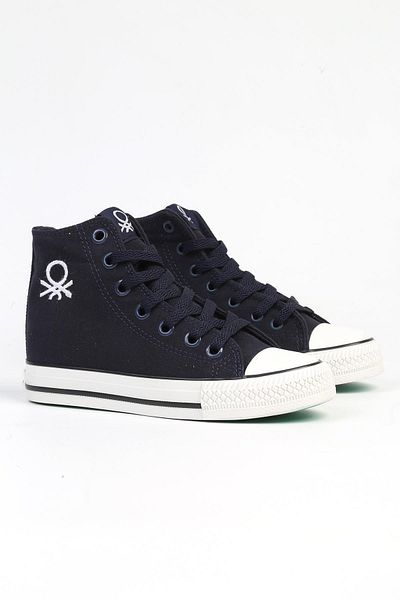 Benetton ® | BN-90686-Navy Blue-Children's Sports Shoes