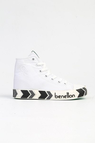 Benetton ® |   BN-30634-Alb-Pantofi sport pentru copii