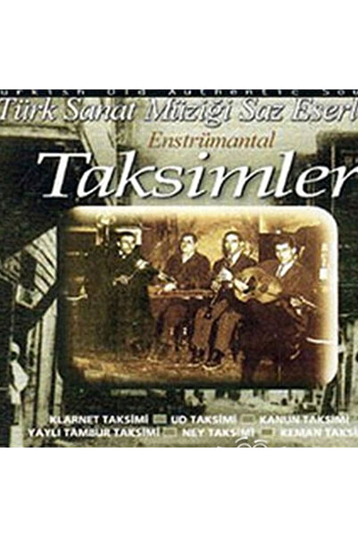 AJS Müzik Cd - Turkish Art Music Bestsellers - Saz Works (Not a Record, It's ...
