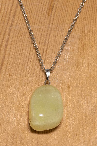 Tesbih Atölyesi Certified Original Raw Jade Necklace