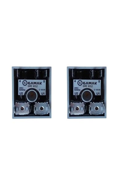 Gamak 2-Piece Gamak Grl6312 4 Kw Monophase Motor Start Relay X2 Pcs