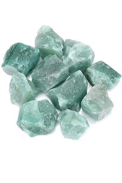 Tesbih Atölyesi Sertifikalı Ham Doğal Aventurin Taşı Kütle (4-5 Cm)