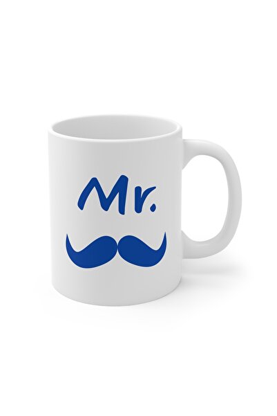 MRN Tasarım MRN - Mr. كوب رجالي/سيدة مطبوع عليه كتابة/كوب موغ مطبوع عليه كتابة