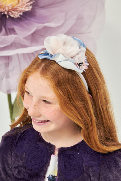 Jolanda BLUMED BLUE HAIR CROWN