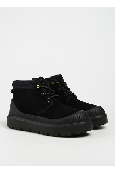 UGG Suede + Textile Men's Black Boots 1143991   M Classic Ultra Mini