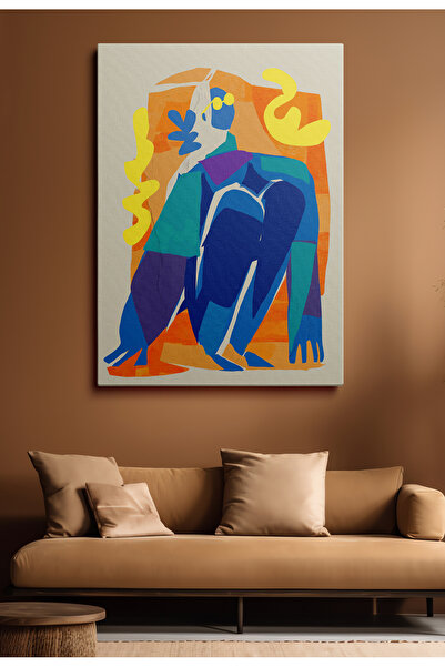 HOMEPACK Pictură murală pe pânză Pictură pe pânză unică Boho Clasic Modern CA...